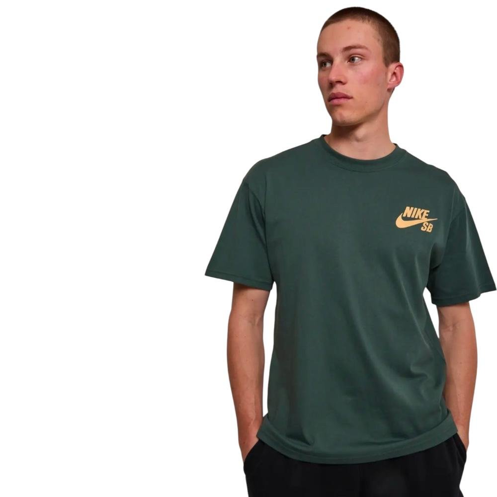 Nike SB M Tee Logo LBR Verde 6