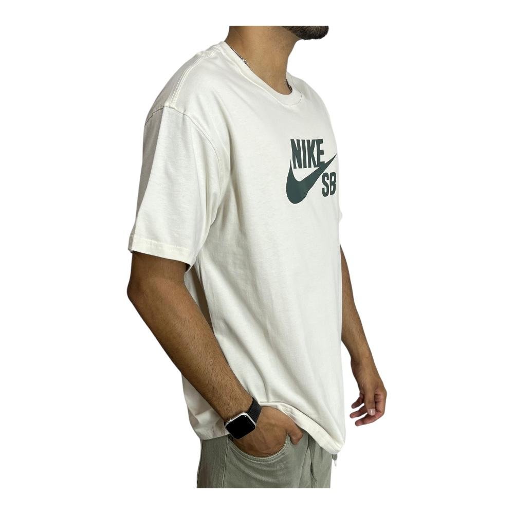 Nike SB M Tee Logo HBR Branco 4