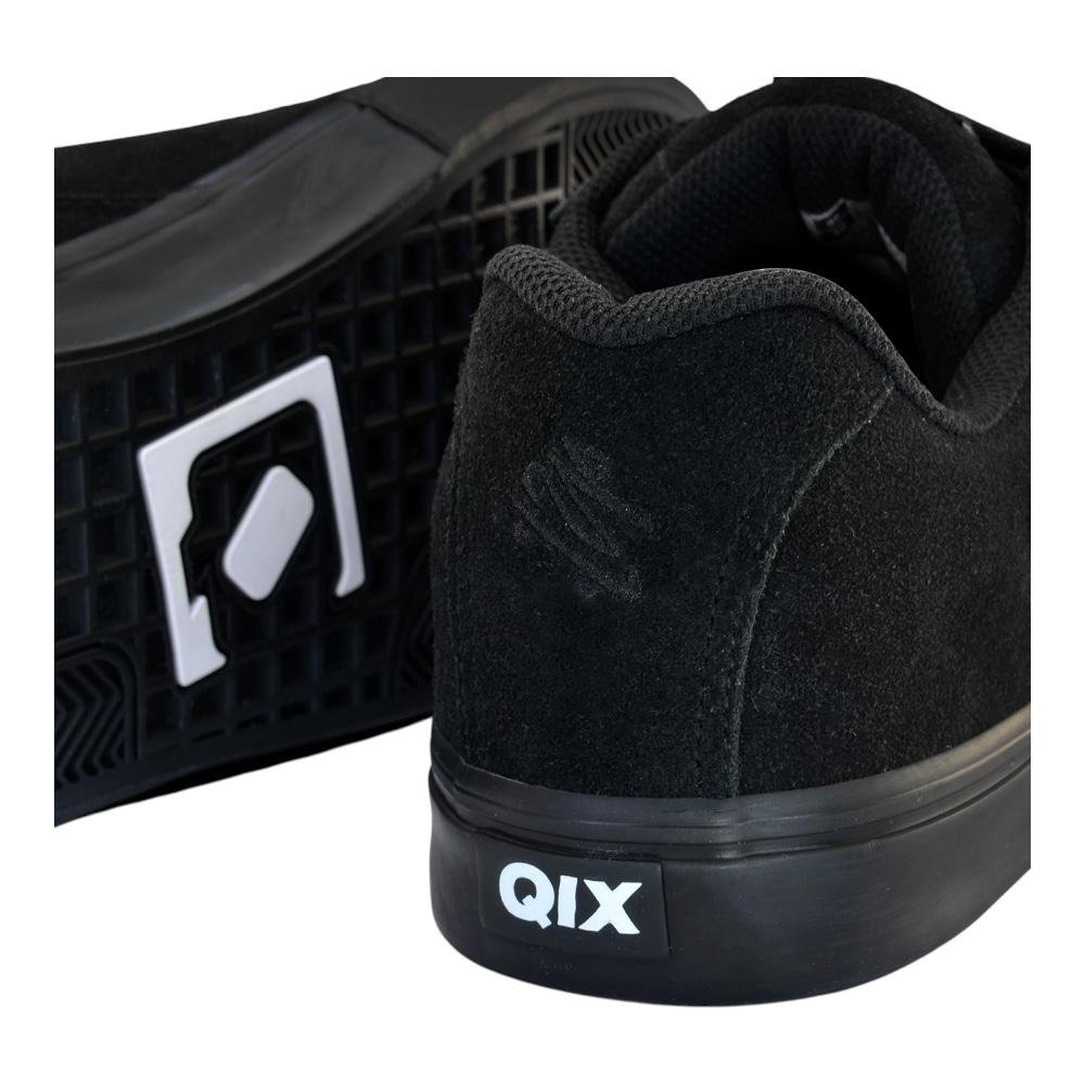 Qix Tenis Chorao Park  Camurca Preto 7