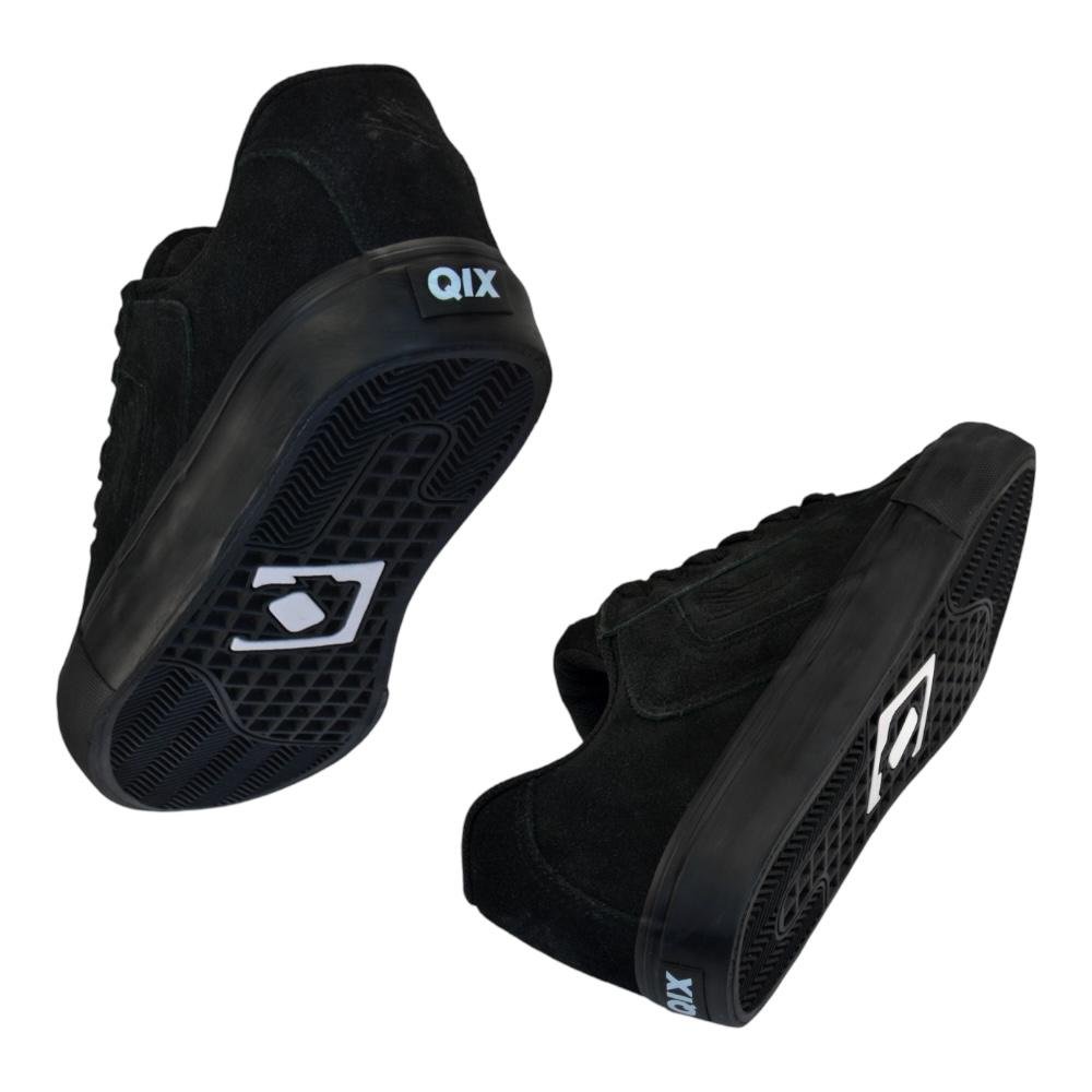 Qix Tenis Chorao Park Camurca Preto 3