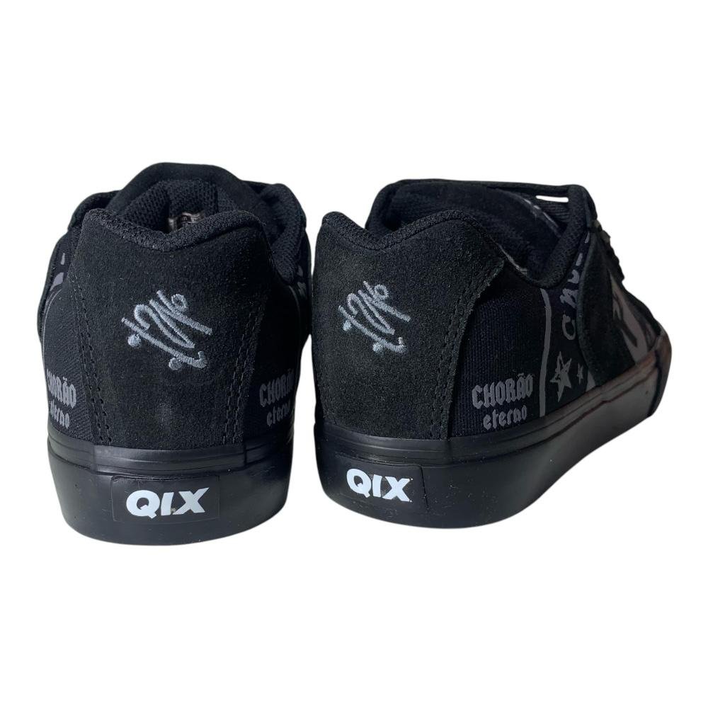  Tenis Qix Chorao Park L C- Preto Preto 6