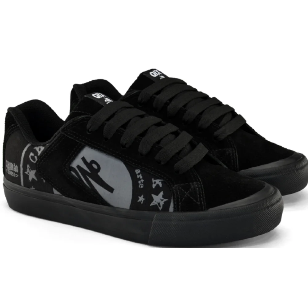 Tenis Qix Chorao Park L C- Preto Preto 2