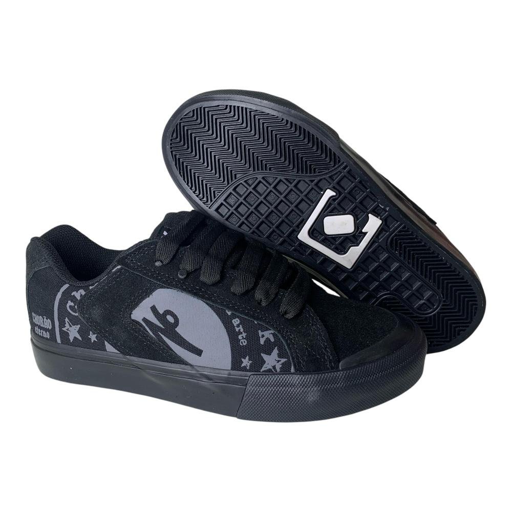 Tenis Qix Chorao Park L C- Preto Preto 3