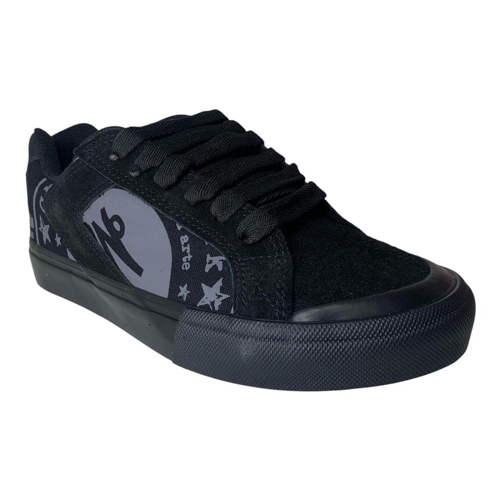 Tenis Qix Chorao Park L C- Preto Preto 4