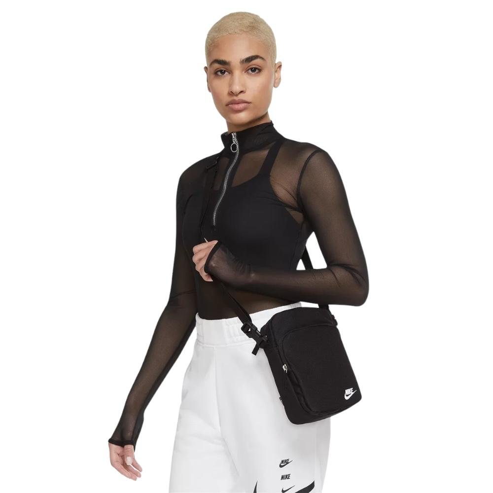 Bolsa Shoulder Bag Nike SB Hiritage- Preta Preto 6