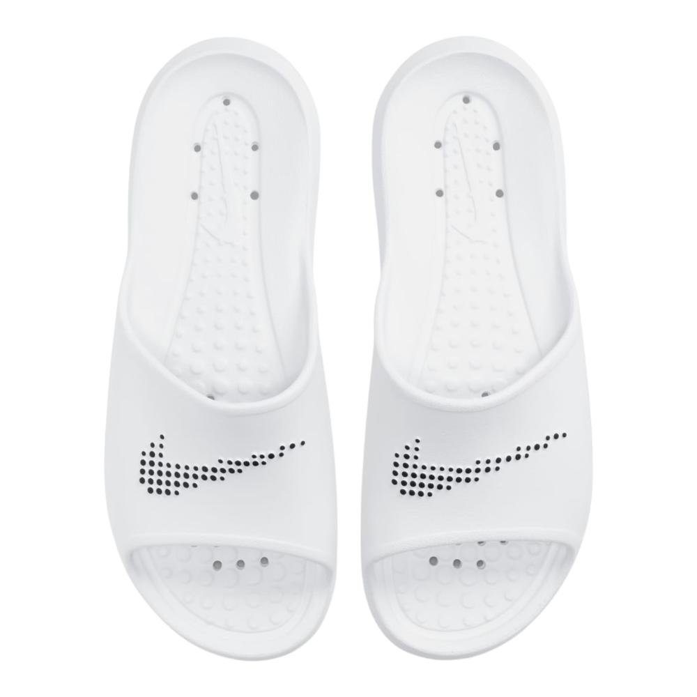 Chinelo Slide Nike Victori One Shower- Branco Branco 3
