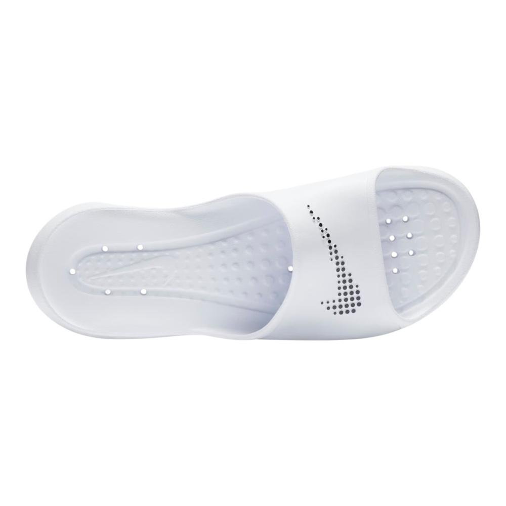 Chinelo Slide Nike Victori One Shower- Branco Branco 5