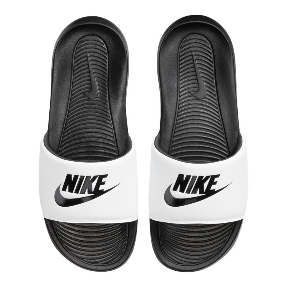 Chinelo Slide Victori One Slide Preto/Branco- Nike 