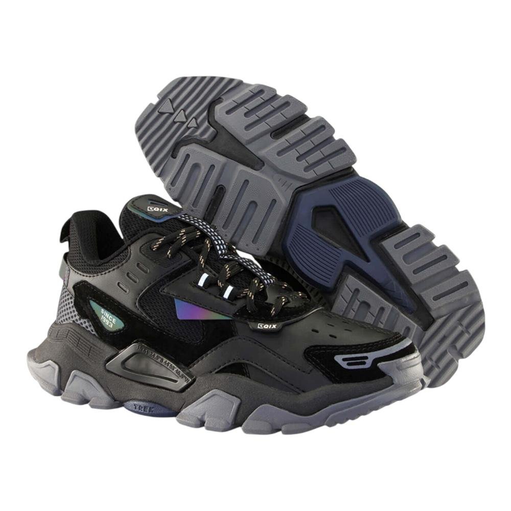 Tenis Qix Trek AD Preto/Grafite Preto 2