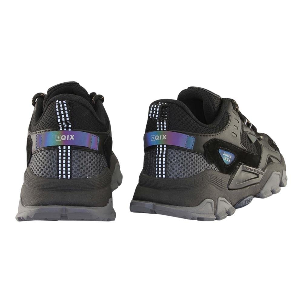Tenis Qix Trek AD Preto/Grafite Preto 4