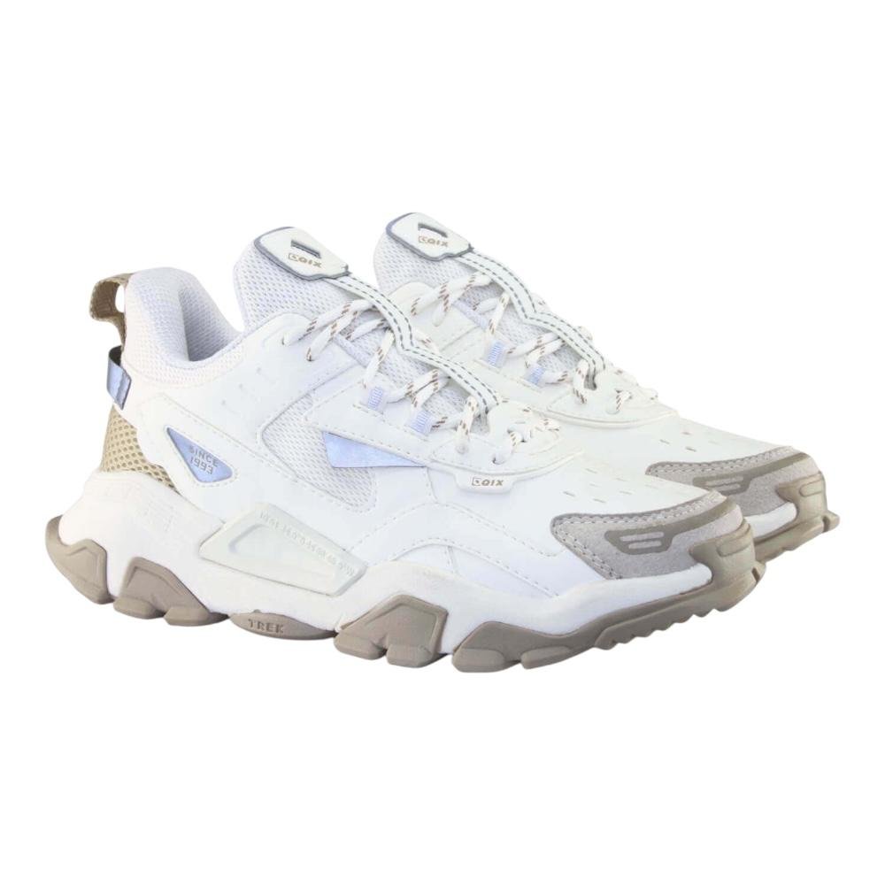 Tenis Qix Trek AD- Branco Branco 3