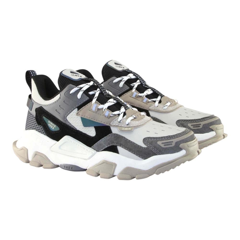 Tenis Qix Trek AD Bege/Grafite Bege 3