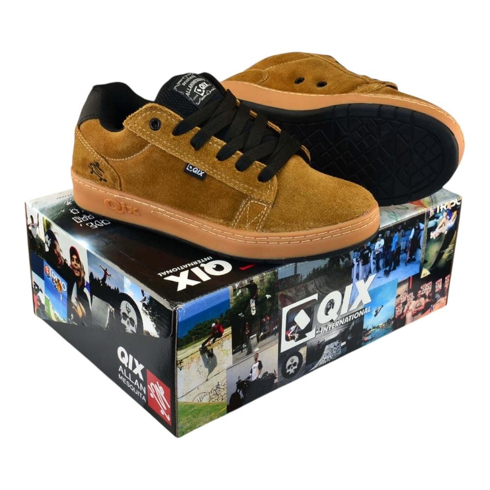 Tenis Qix Chorao Pro  Allan Mesquita- Caramelo Marrom 2