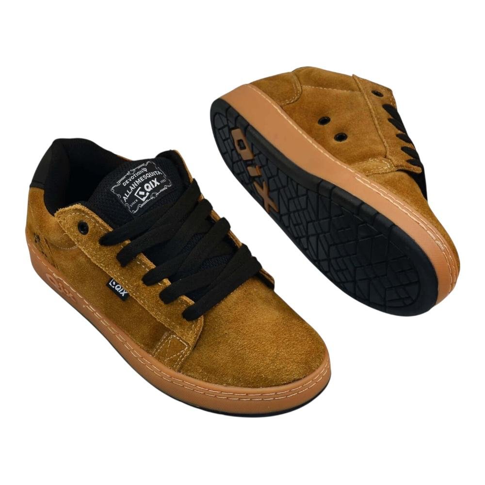Tenis Qix Chorao Pro  Allan Mesquita- Caramelo Marrom 4