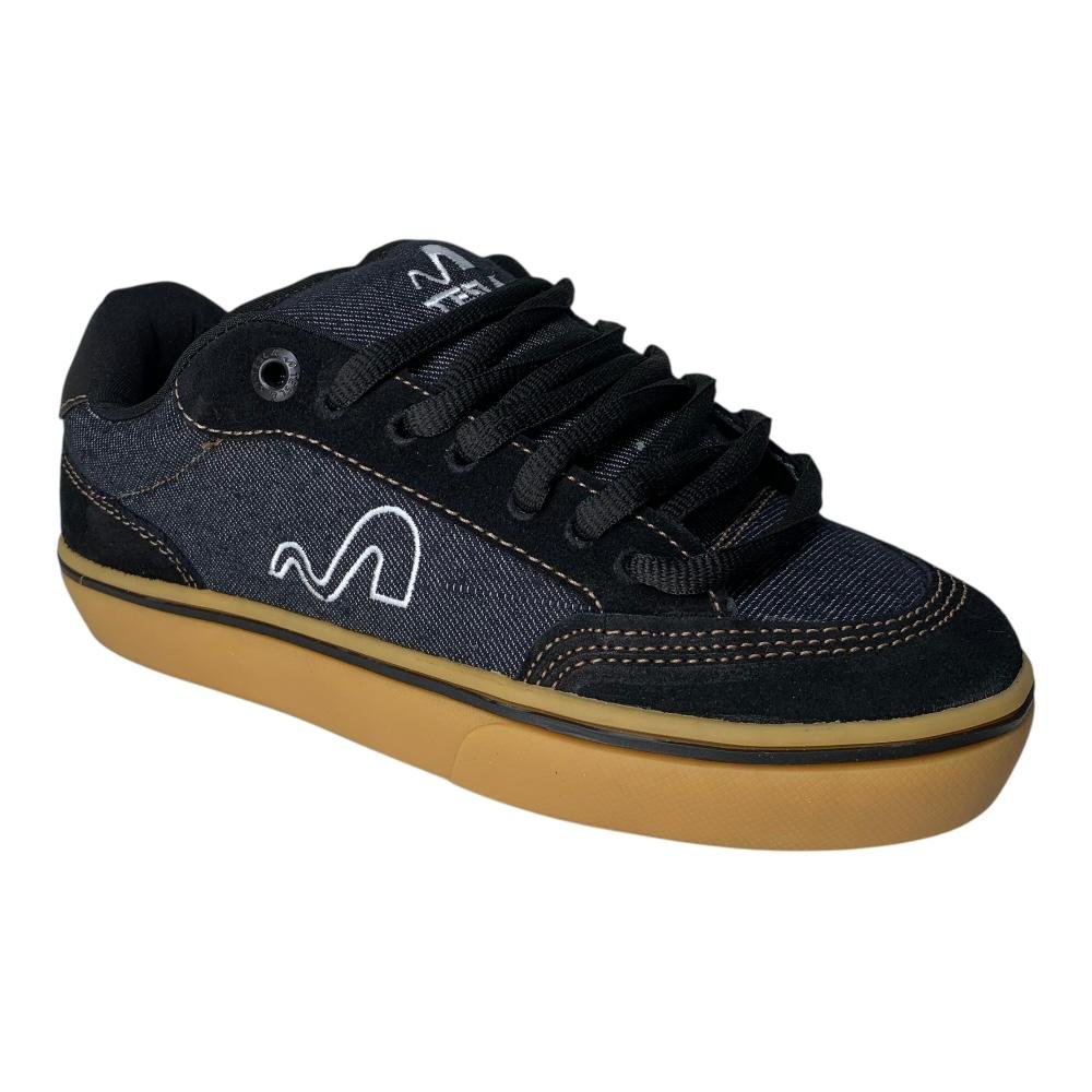 Tenis Tesla Flow Black Gum Preto 4