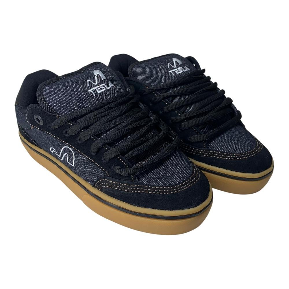 Tenis Tesla Flow Black Gum Preto 5