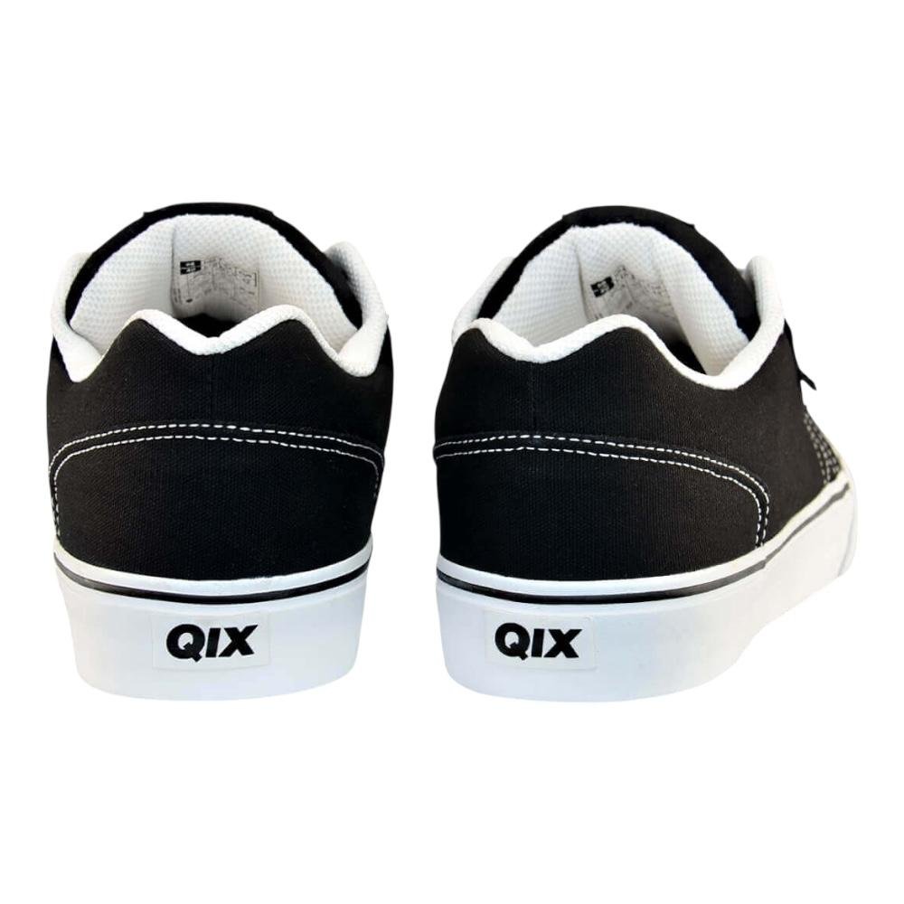 Tenis Qix Allan Mesquita Preto/Branco Preto 4