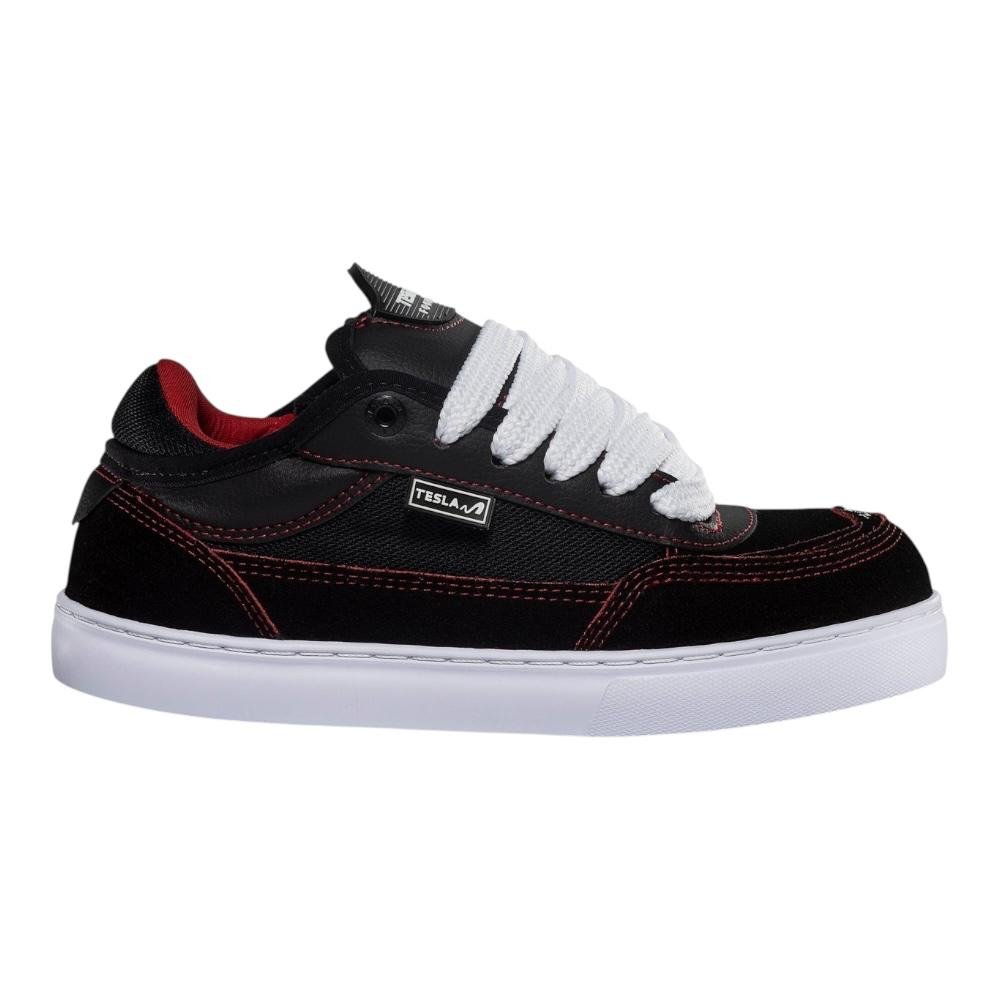 Tenis Tesla Vedanta Black White Red- Tesla