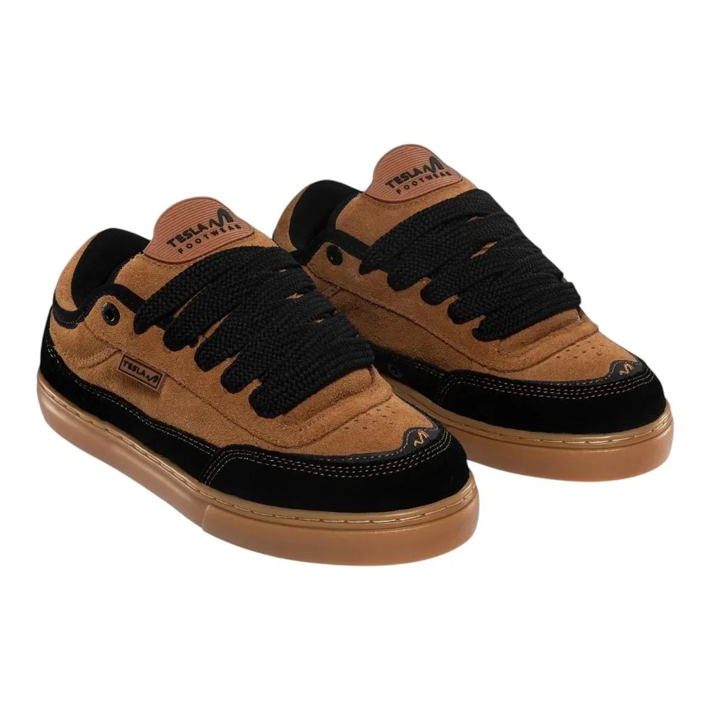 Tenis Tesla Vedanta Black Camel- Tesla Preto 2