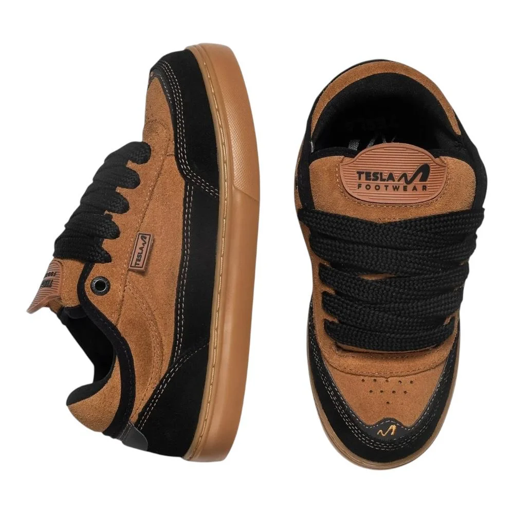 Tenis Tesla Vedanta Black Camel- Tesla Preto 3