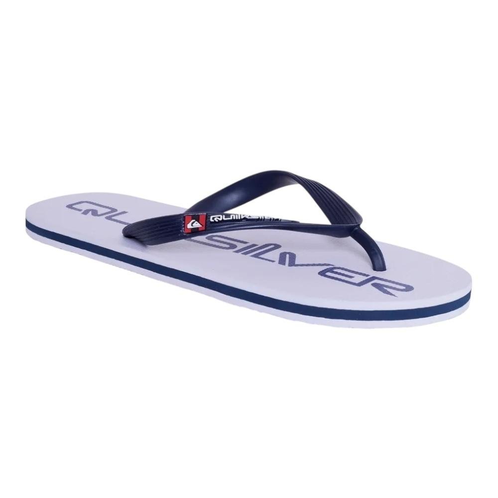 Chinelo Quiksilver Molokai New Omni- Quiksilver Branco/Azul 4