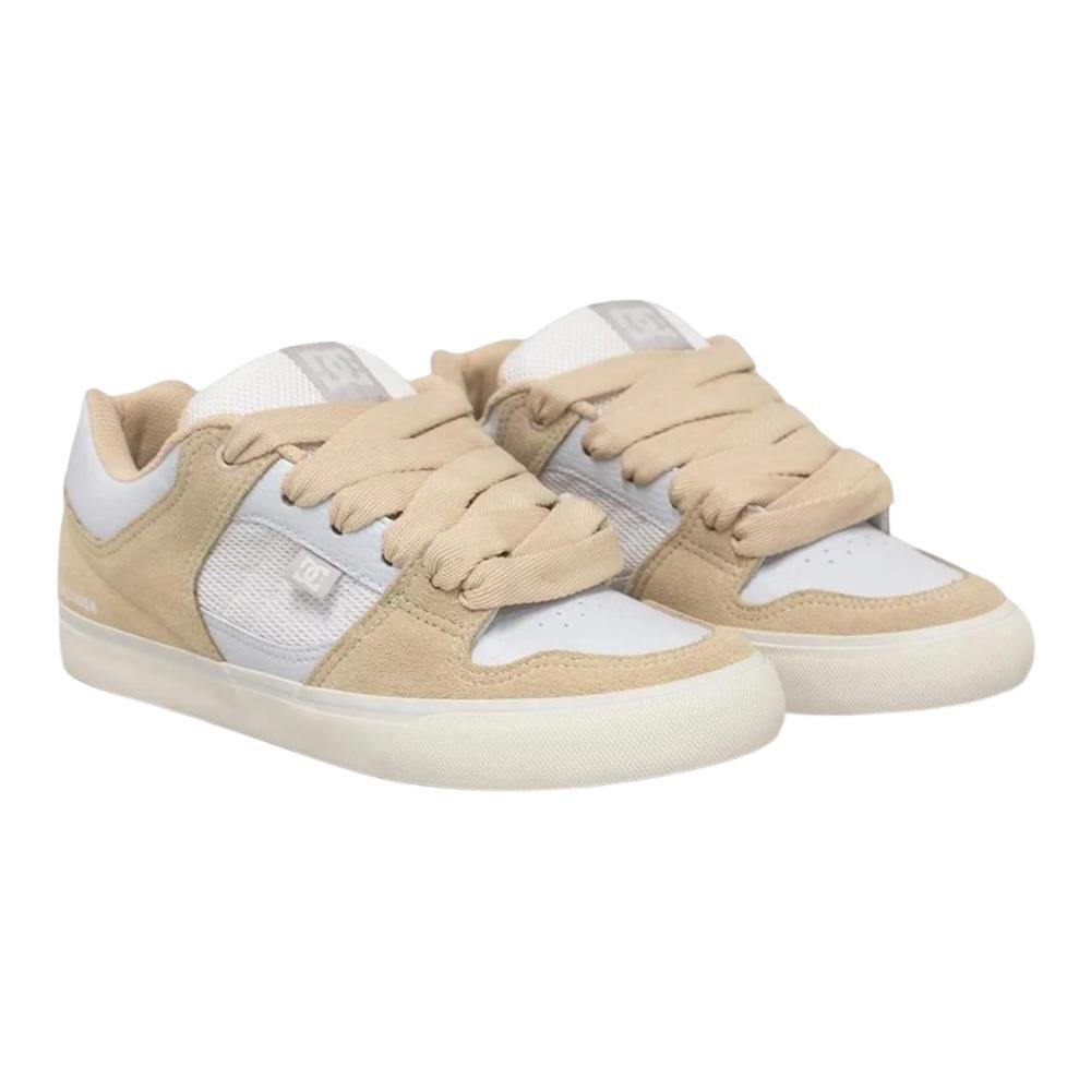 Tenis Dc Course XL Caqui/White- Dc Shoes Bege 2