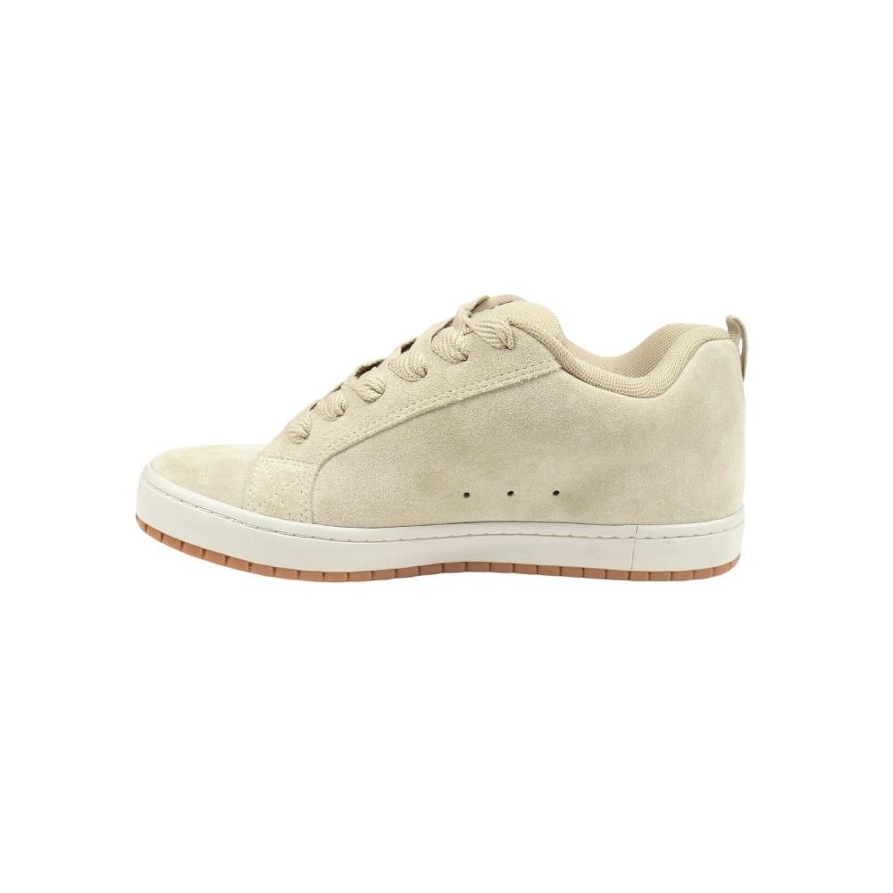 Tenis DC Shoes Dc Court Graffik Se Pelican/Gum Bege 3