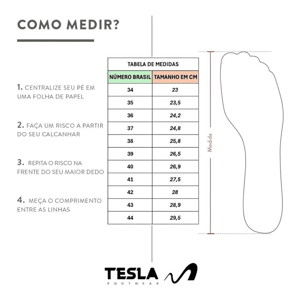 Tenis Tesla Nine Off White- Tesla Branco/Preto 6