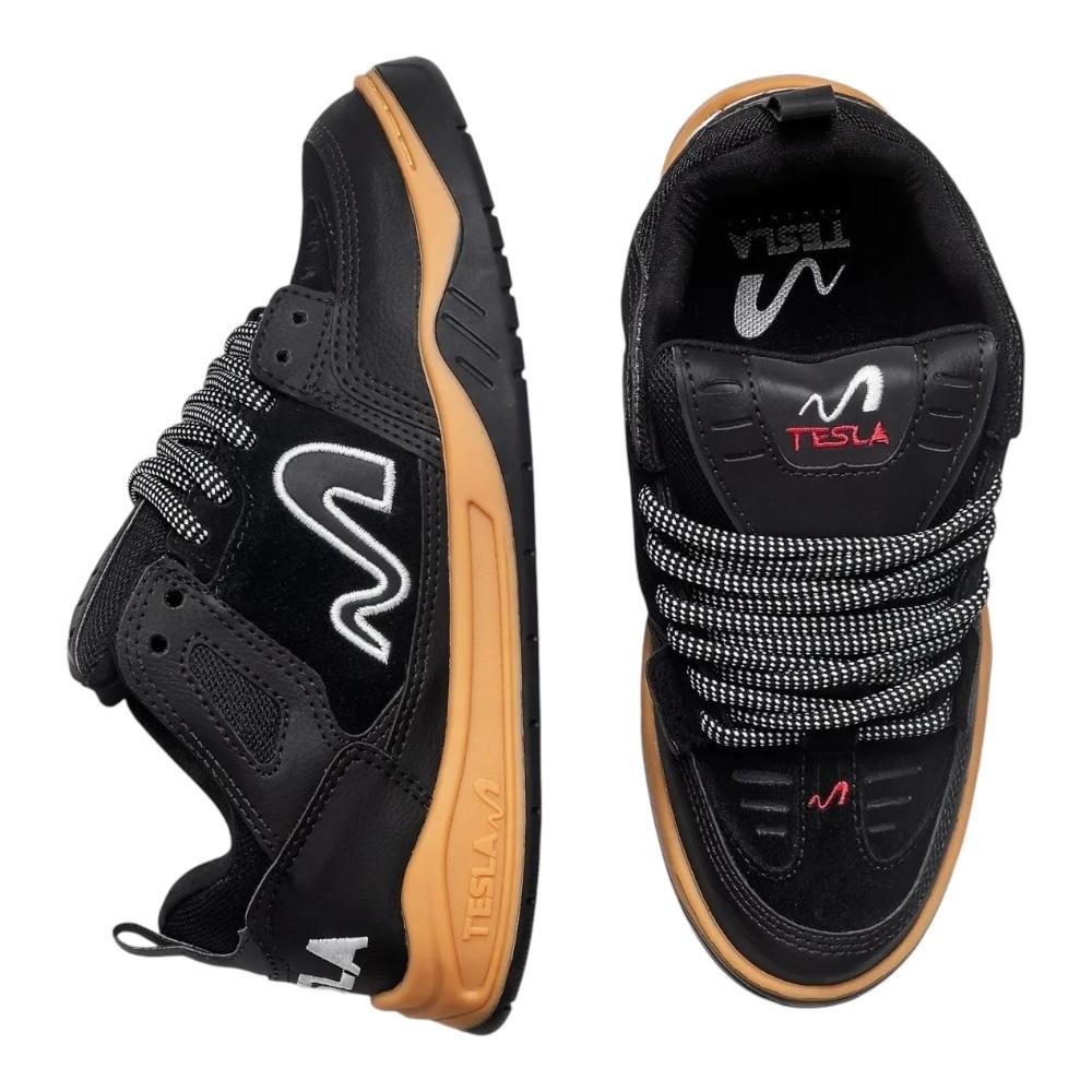 Tenis Tesla Nine Black Gum- Tesla Preto 2