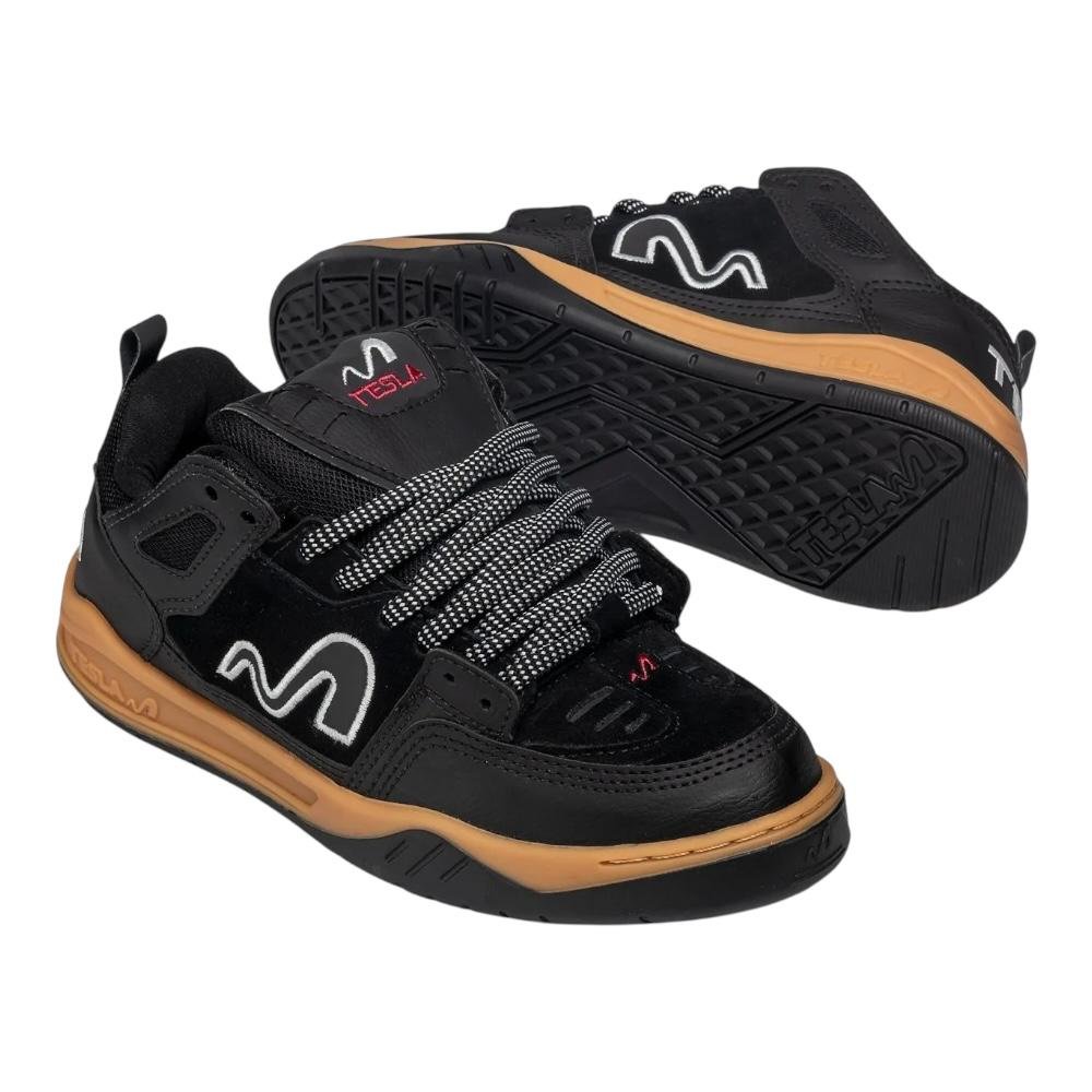 Tenis Tesla Nine Black Gum- Tesla Preto 4
