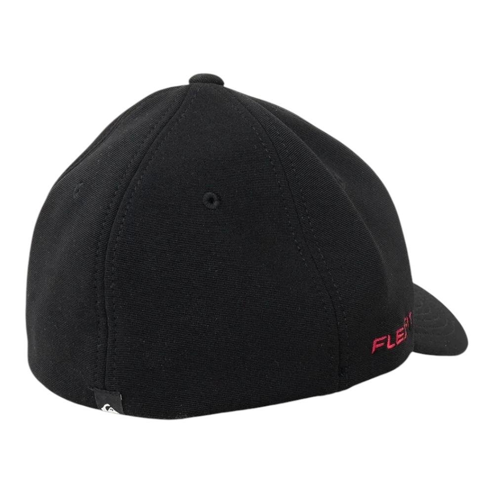 Bone Emb Type Down Word Black- Quiksilver Preto 2