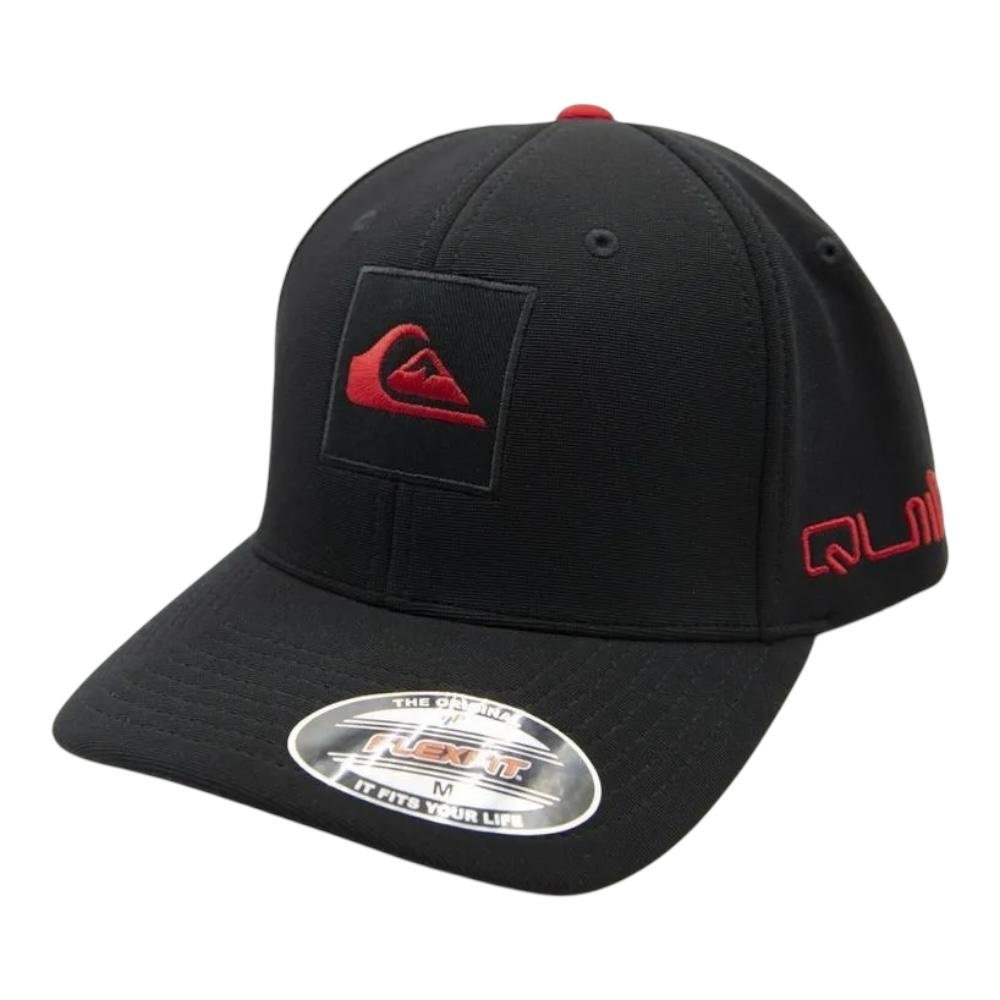 Quiksilver Bone Emb Square Preto 2