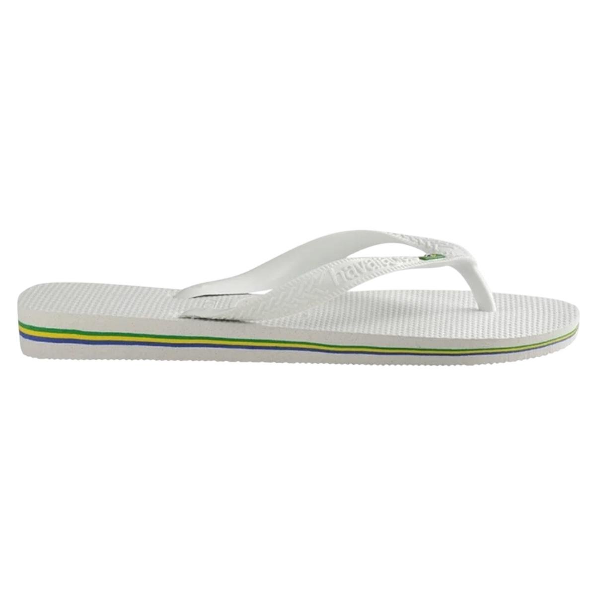Chinelo Havaianas Brasil- Havaianas Branco 4