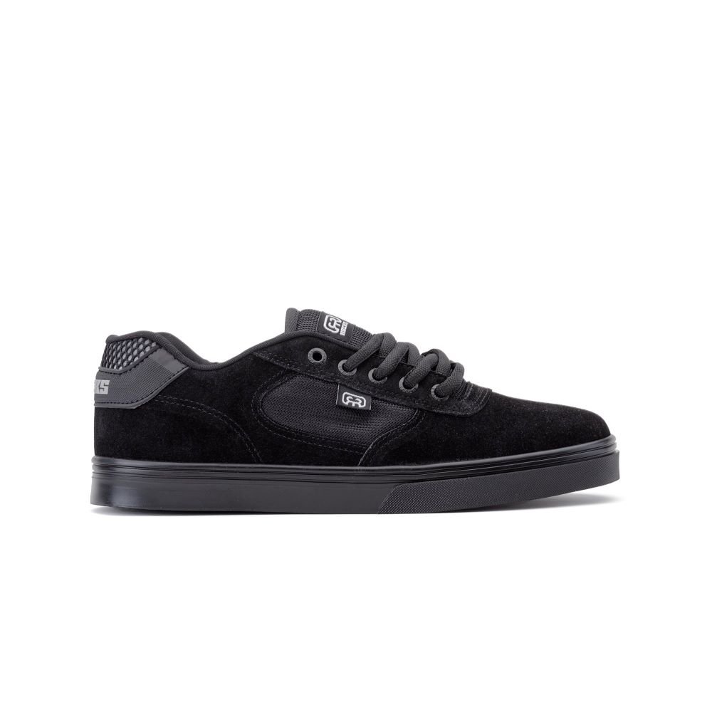 Tenis Hocks Flat Lite Preto Refletivo