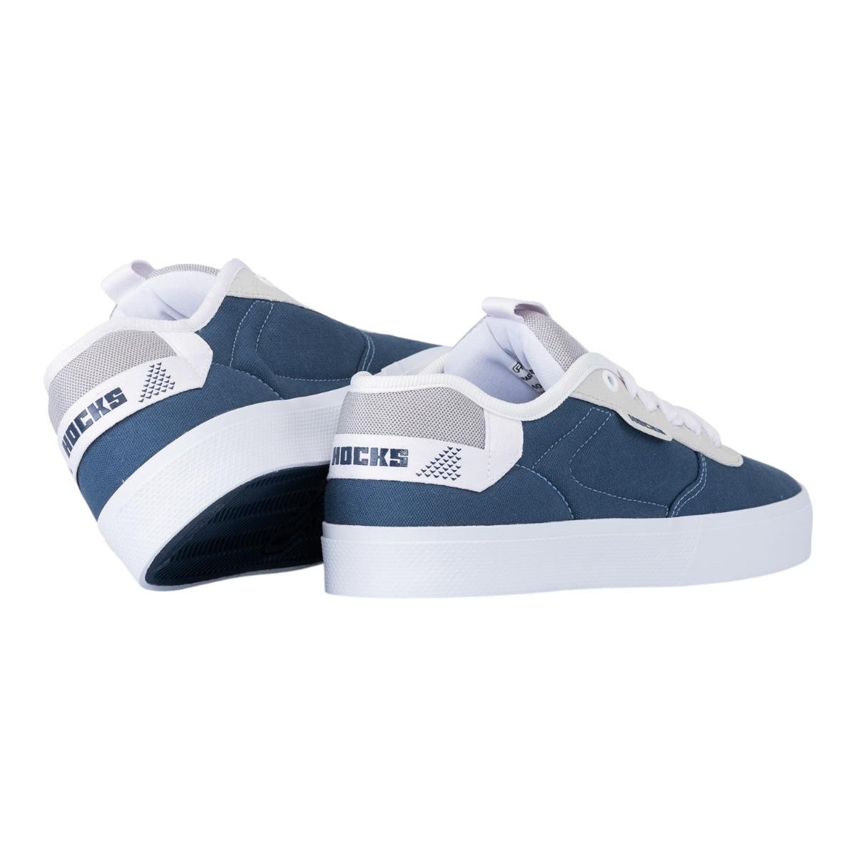 Tenis Hocks Flat Core Alcalino- Hocks Azul 3