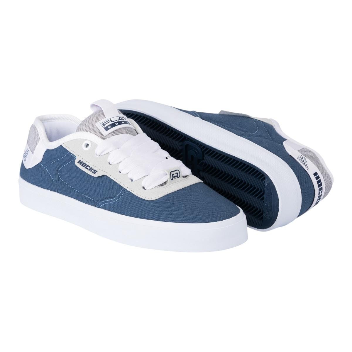 Tenis Hocks Flat Core Alcalino- Hocks Azul 4