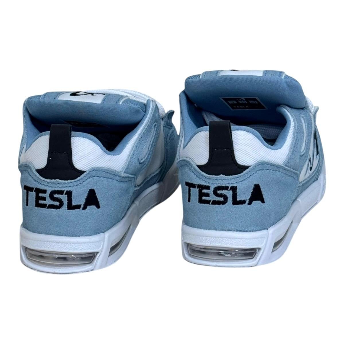Tenis Tesla Nine Gold Aqua- Tesla Azul 6
