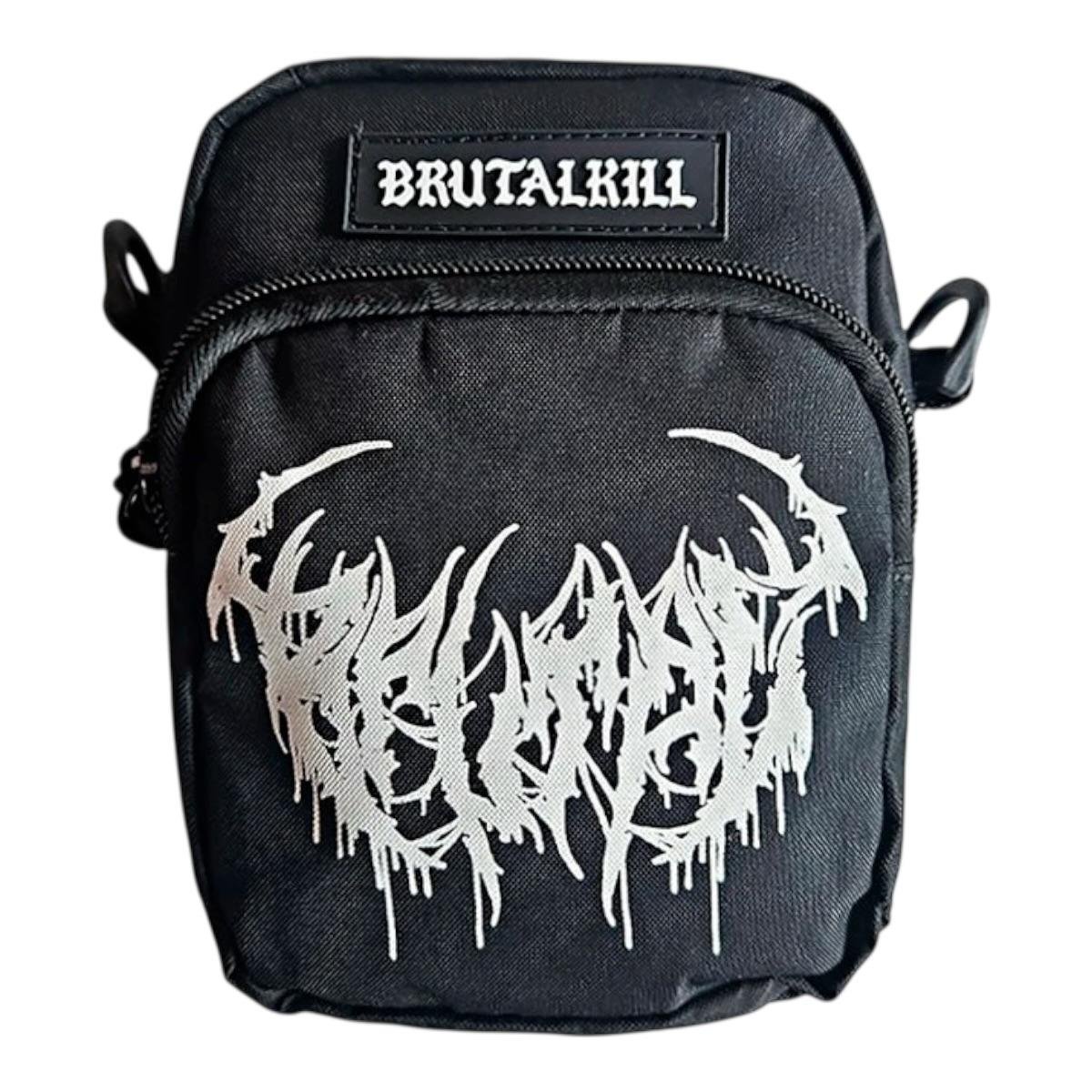 Shoulder Bag New Macabre- Brutal Kill Preto