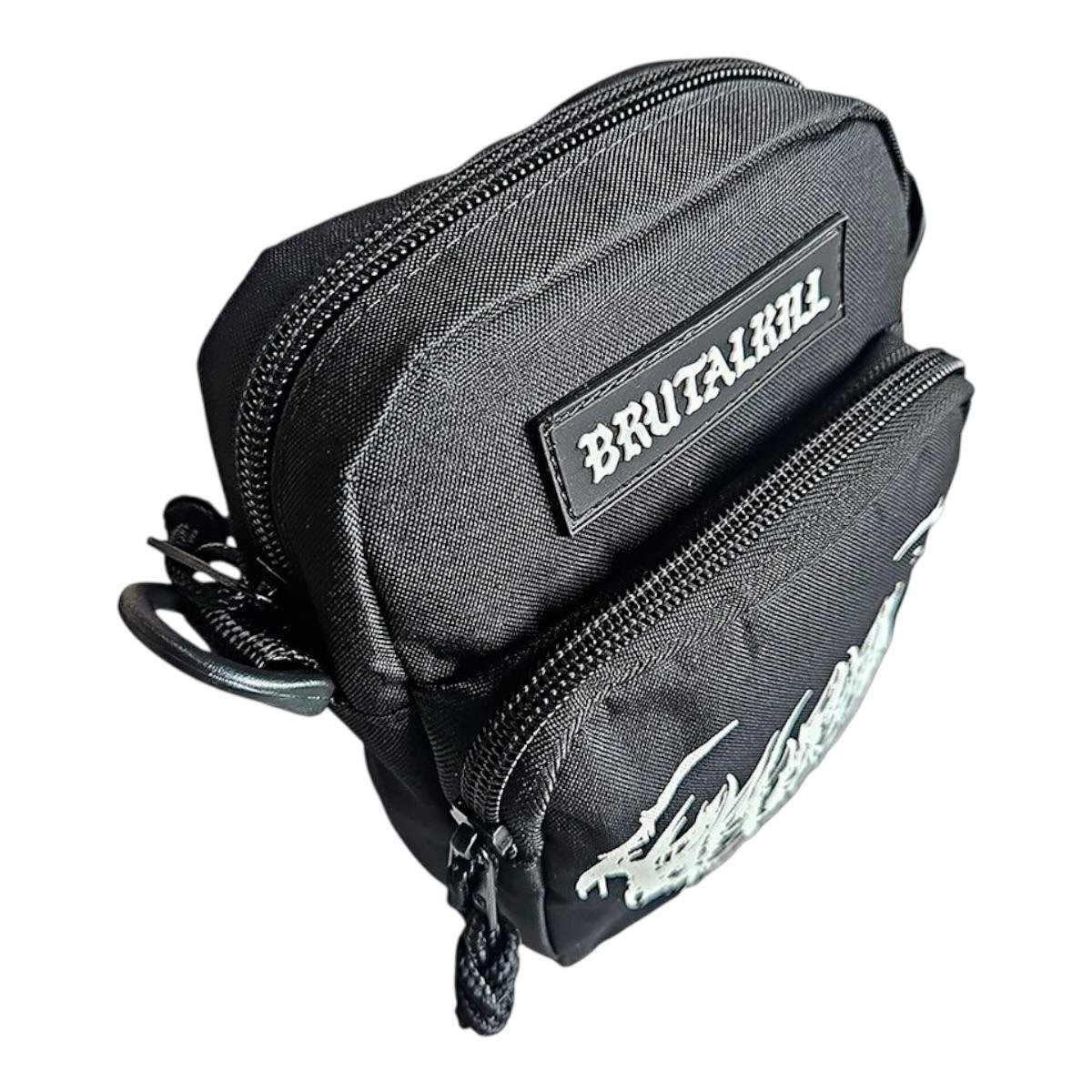 Shoulder Bag New Macabre- Brutal Kill Preto