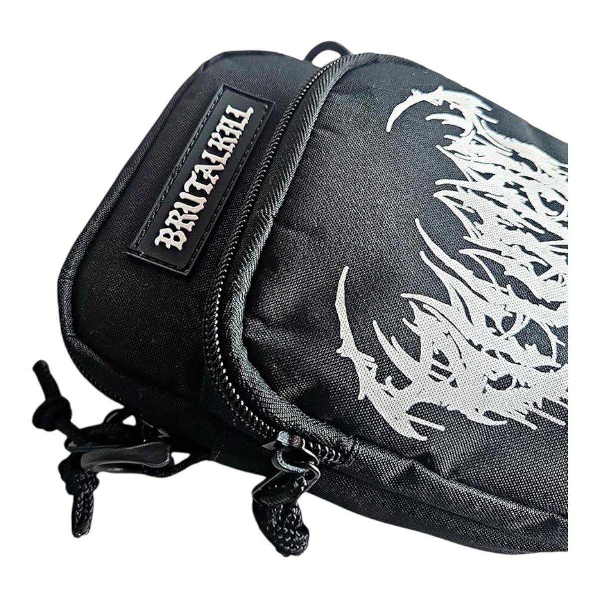 Shoulder Bag New Macabre- Brutal Kill Preto