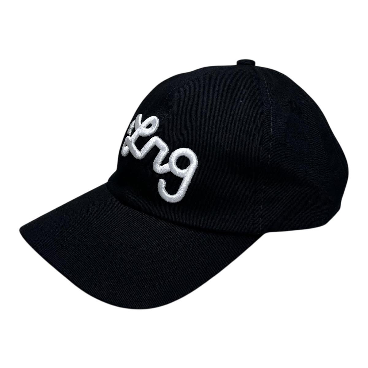 Bone Lrg Dad Hat Western Cursive- LRG Preto 3