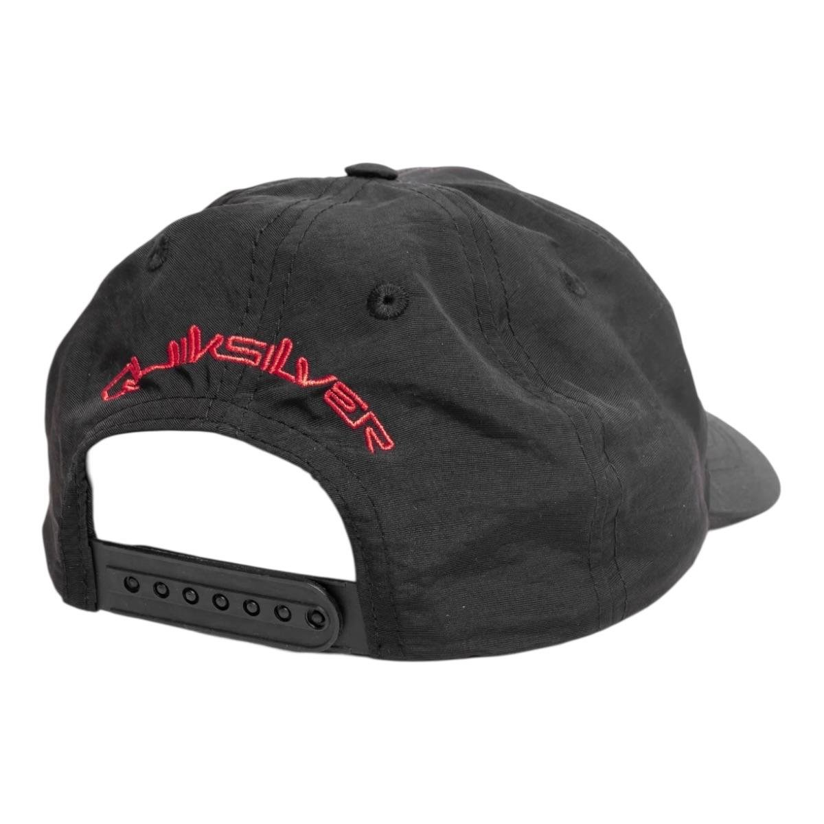 Bone Logo Embroidery-Quiksilver Preto 3