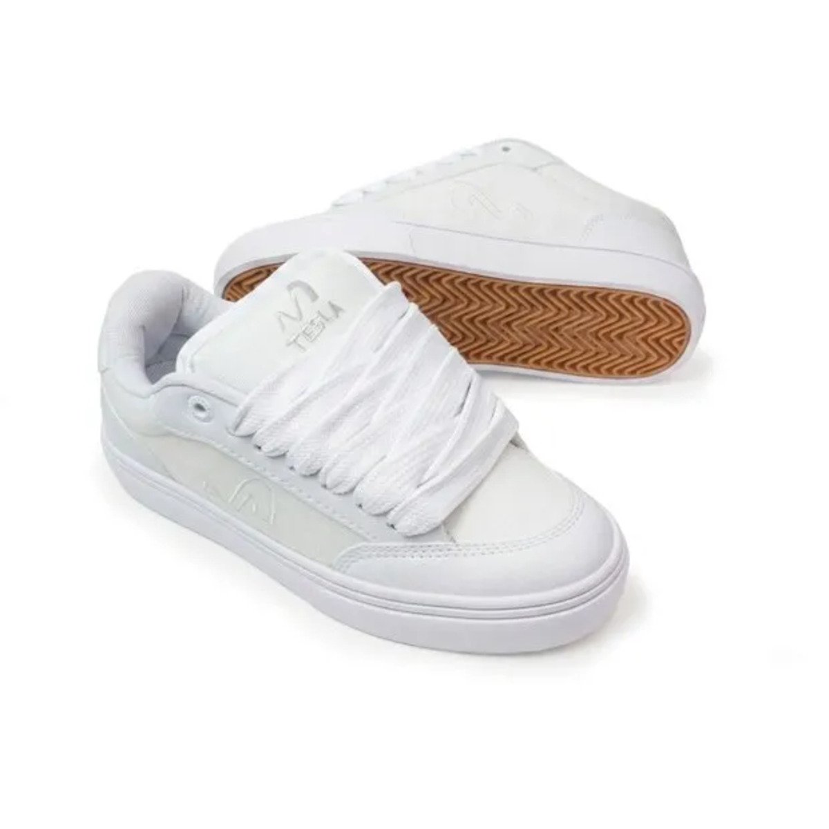 Tenis Tesla Flow XL All White- Tesla Footwear Branco 5
