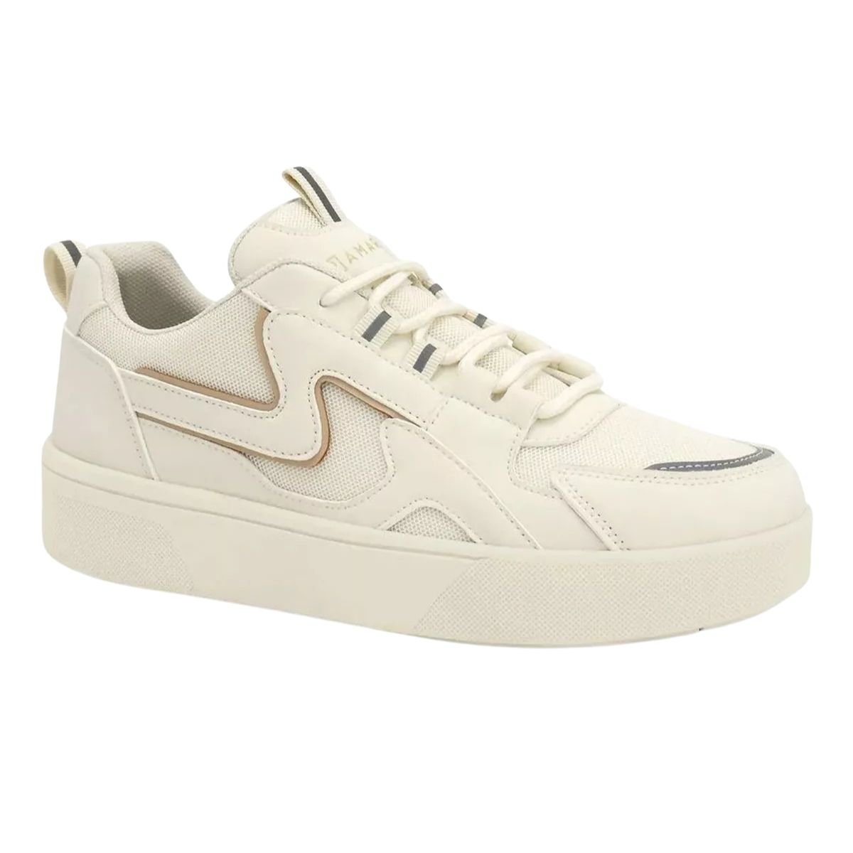 Tênis Casual Feminino Ramarim 24-83231 Bege Bege 3