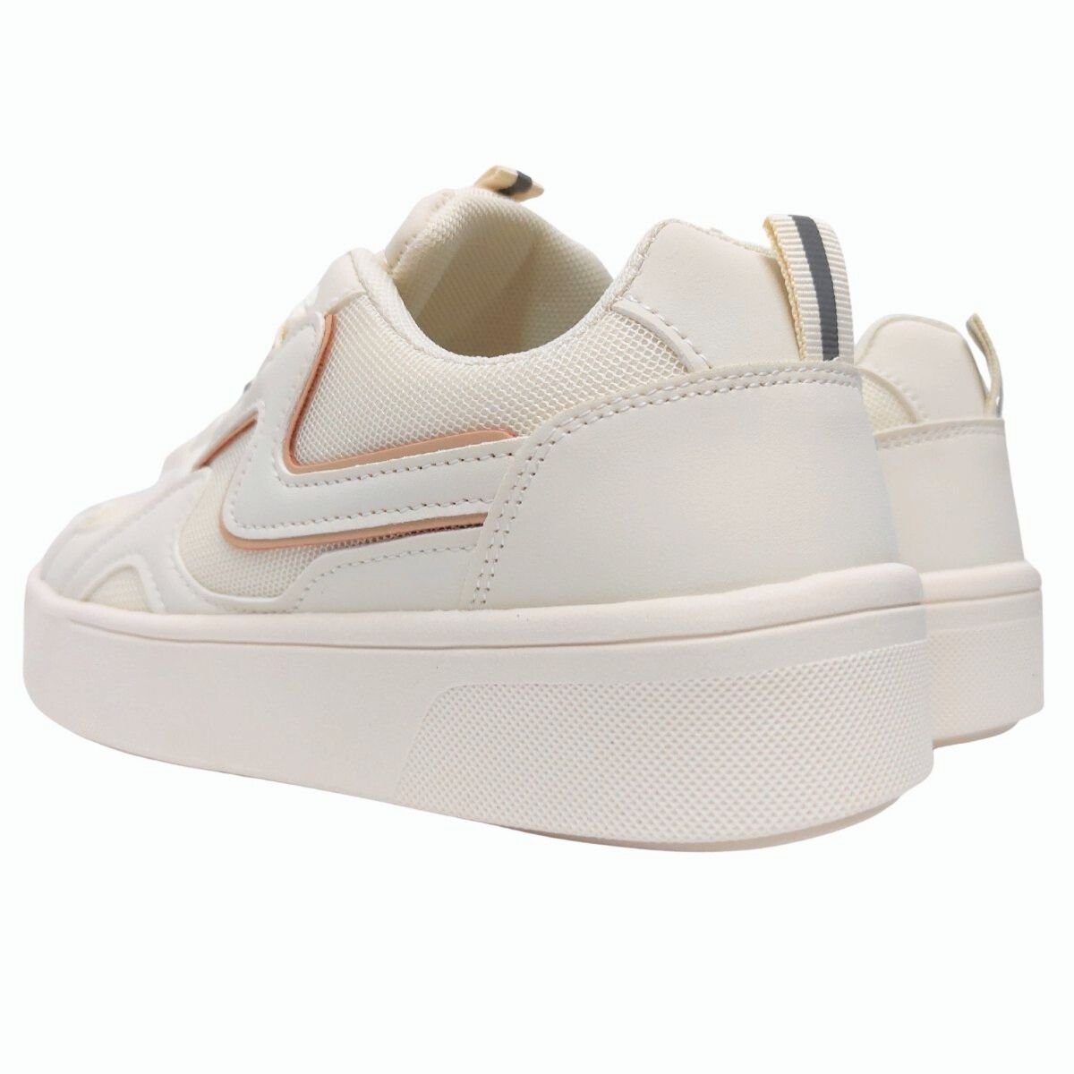 Tênis Casual Feminino Ramarim 24-83231 Bege Bege 6