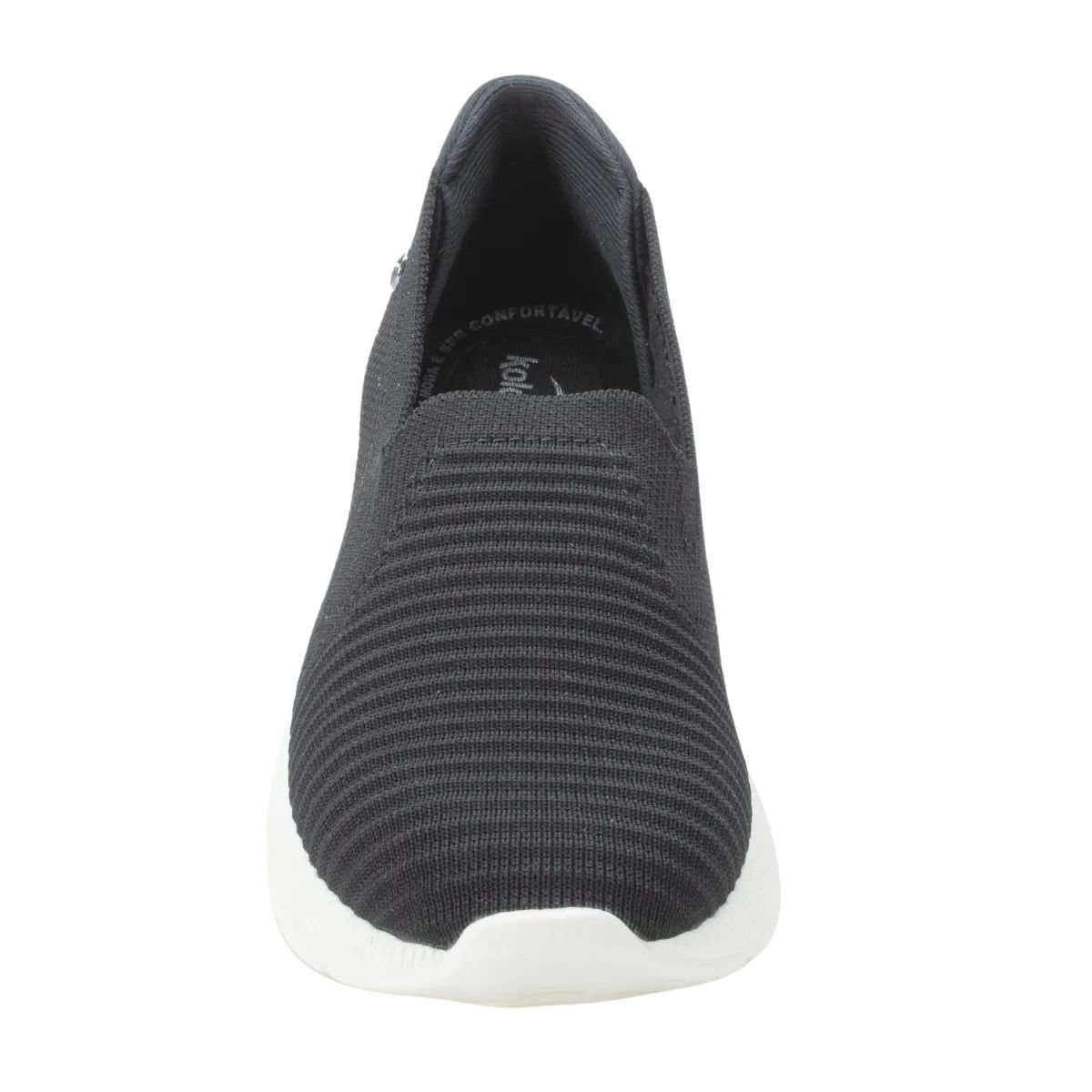 Tênis Slip On Conforto Feminino Kolosh C3154 Malha Preto Preto 5