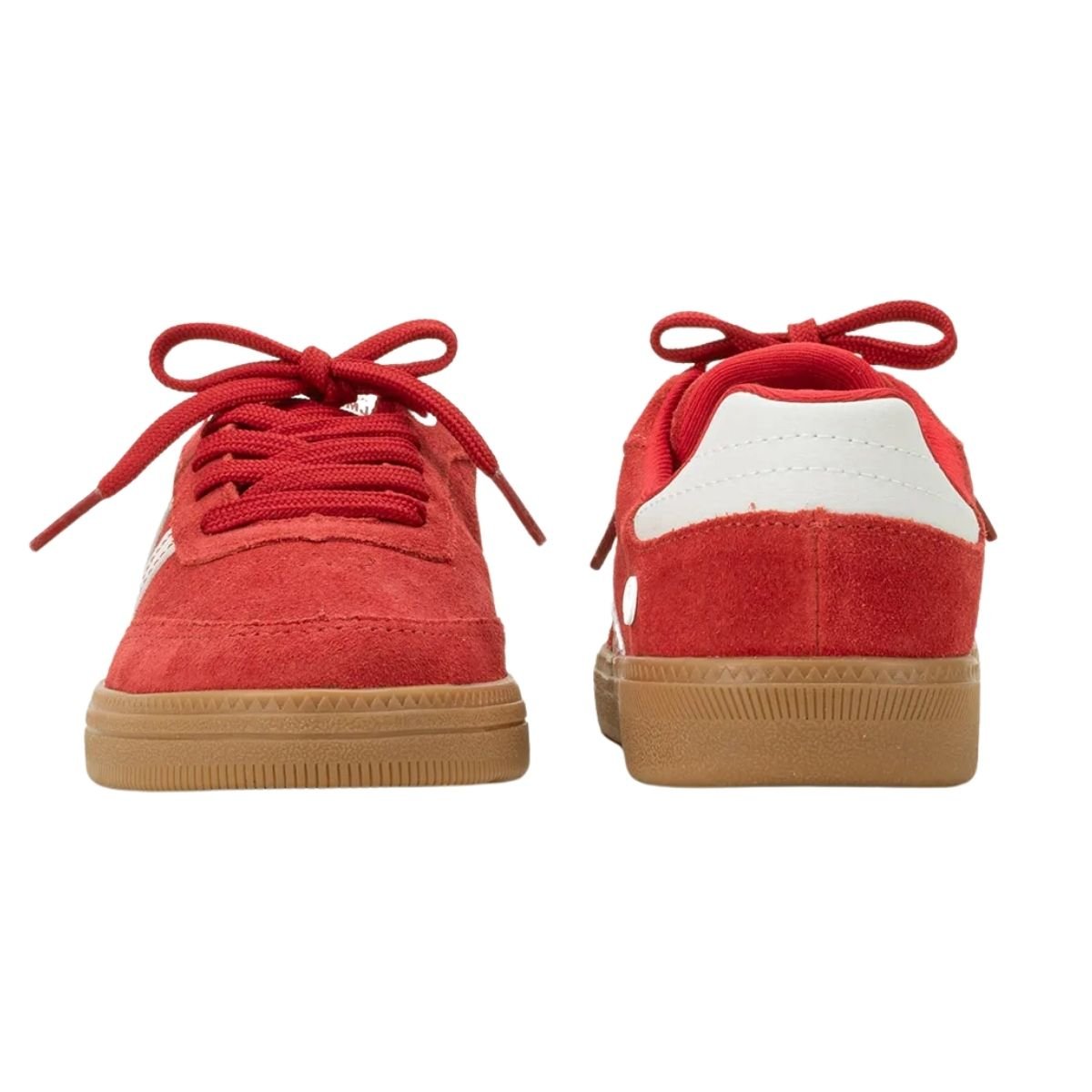 Tênis Casual Feminino Kolosh C3905 Vermelho Vermelho 4