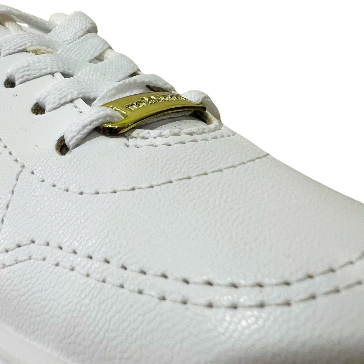 Tênis Casual Infantil Menina Molekinha 2575.106 Cadarço Branco Branco 5