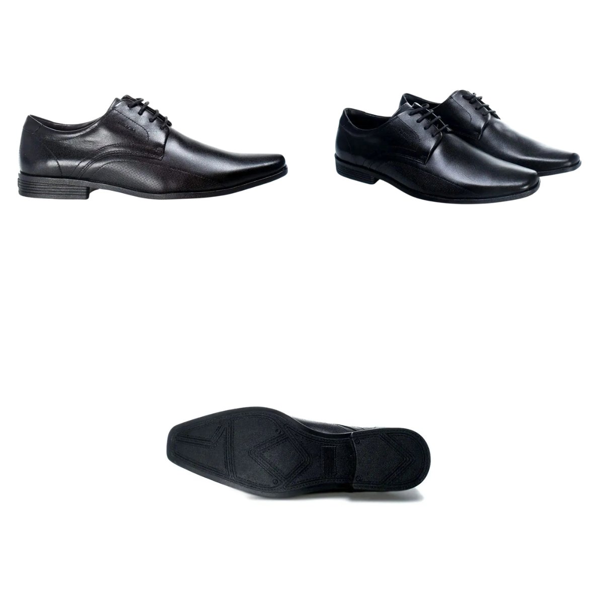 Sapato Social Masculino Ferracini London 4463-281G Preto Preto 6