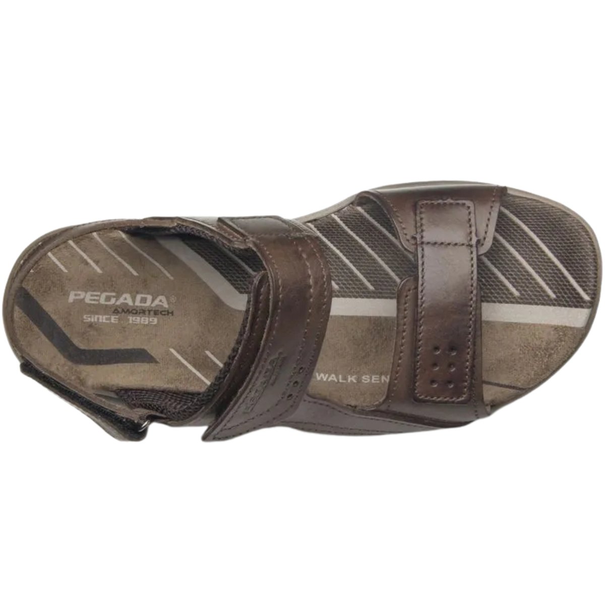 Sandália Casual Masculino Pegada 132255-03 Marrom Marrom 2